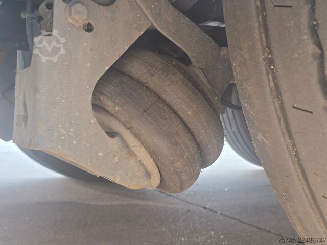 Furgona puspiekabe STAS S300ZX * SCHUBBODEN * 2X LIFT * 2X PALETTENK. *