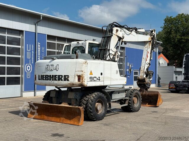 Mobile excavator LIEBHERR A 904 C Litronic Mobilbagger *12.987h