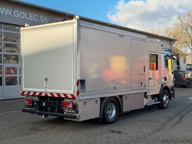 Vacuum tank truck MAN TGM 15.290 Kanalreiniger HD Pumpe Müller Aufbau