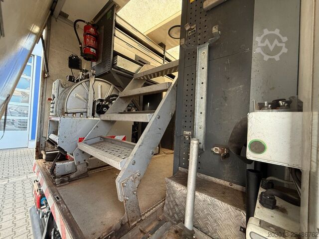 Vacuum tank truck MAN TGM 15.290 Kanalreiniger HD Pumpe Müller Aufbau