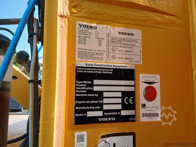 Hjólhleðsluvél VOLVO L180H Radlader 29,7 t *Waage *12.069 h
