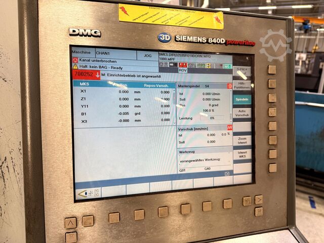 Centro de torneado y fresado CNC DMG GILDEMEISTER TWIN 102