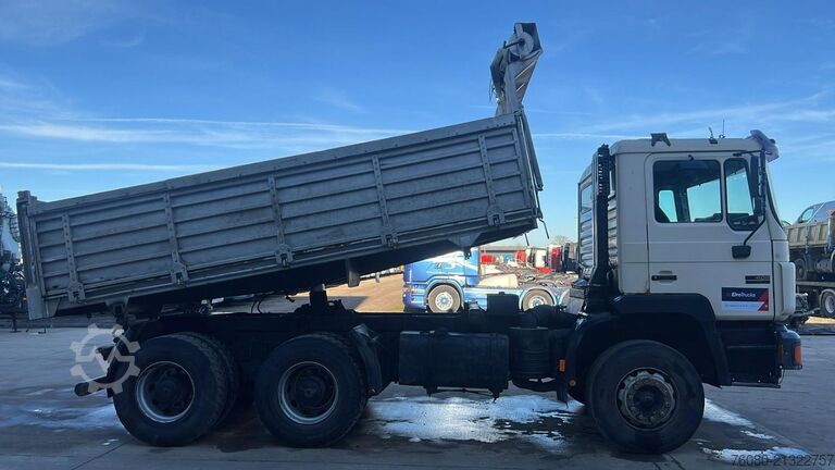 3-way tipper MAN 27.402 (6 CYLINDER / LAMES / STEEL SUSP. / BIG ...