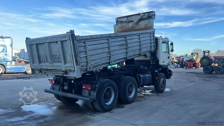 3-way tipper MAN 27.402 (6 CYLINDER / LAMES / STEEL SUSP. / BIG ...
