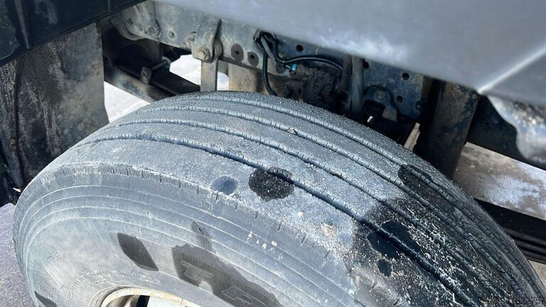 3-way tipper MAN 27.402 (6 CYLINDER / LAMES / STEEL SUSP. / BIG ...