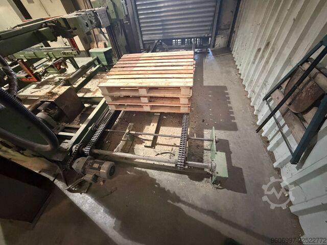 Pallet üretim makinesi Wurster & Dietz NOP 1500 / 28