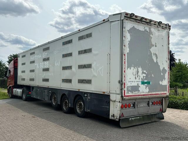 Transporte de ganado Berdex NO BERDEX HMK 4 stock livestock trailer SPF
