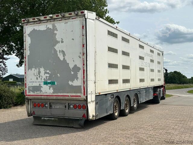 Transporte de ganado Berdex NO BERDEX HMK 4 stock livestock trailer SPF