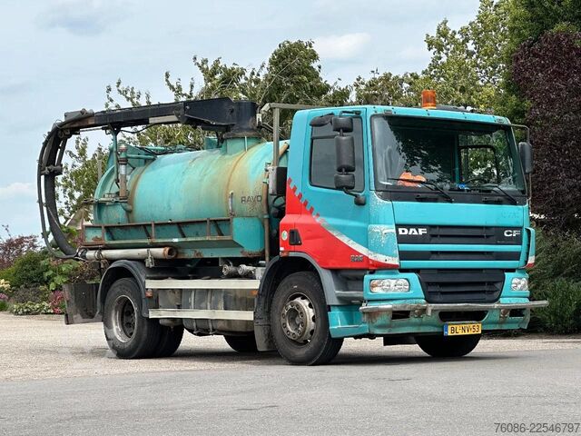 Sesalno vozilo DAF CF 75.250 WITH RAVO KZ7082/150 VACUUM / CHANNEL...