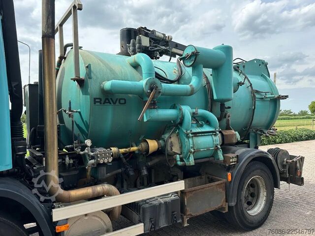 Sesalno vozilo DAF CF 75.250 WITH RAVO KZ7082/150 VACUUM / CHANNEL...