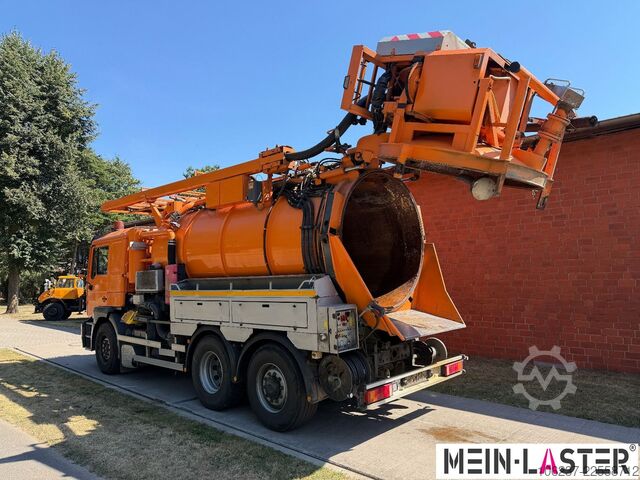 Vákuová cisterna MAN 27.460 Müller Saug HD Spüler 13m³ +  FB