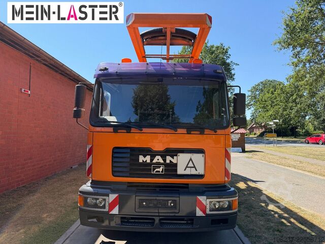 Vákuová cisterna MAN 27.460 Müller Saug HD Spüler 13m³ +  FB