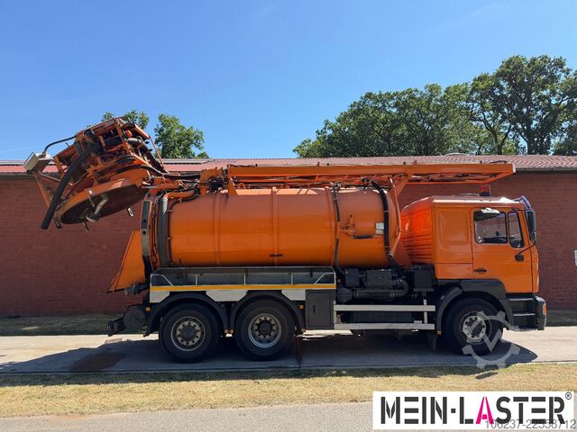 Vákuová cisterna MAN 27.460 Müller Saug HD Spüler 13m³ +  FB