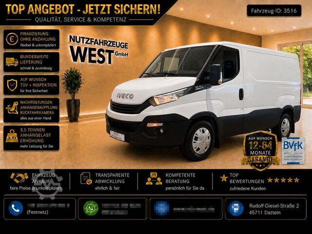 Furgoneta IVECO Daily 35s18 3,0 HPI *AHK=3.500Kg*Garantie*1.Hd