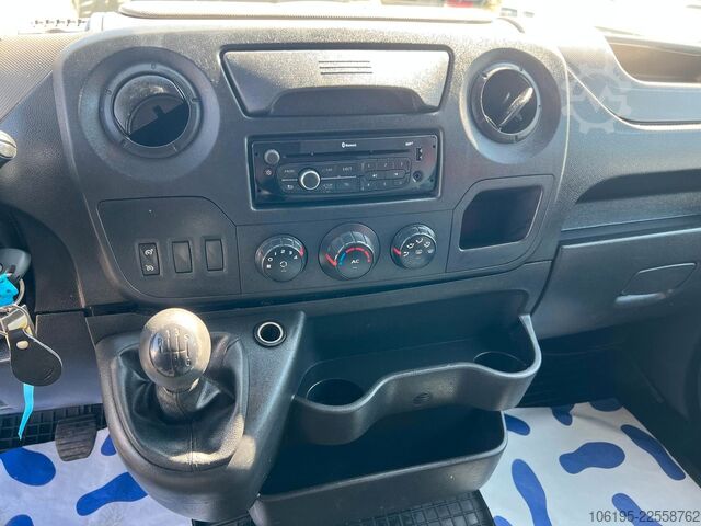Transportador con plataforma y toldo RENAULT Master XXL Maxi Pritsche+Plane+Schlafkabine