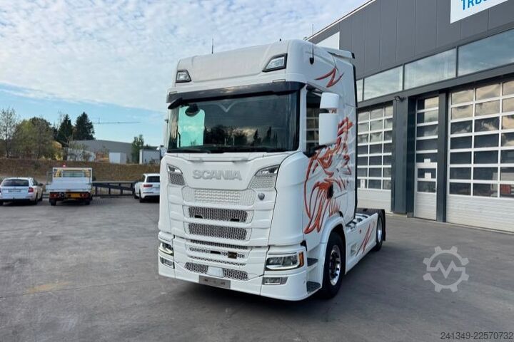Standard tractor unit SCANIA S450 4x2 2xTanks 1000L