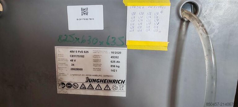 Elektrický – 4 kola Jungheinrich EFG 316k 6.8m/ 3797mh