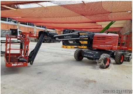 Darbo platformos savaeigės. Skyjack SJ 51 AJ Diesel 17,55 m
