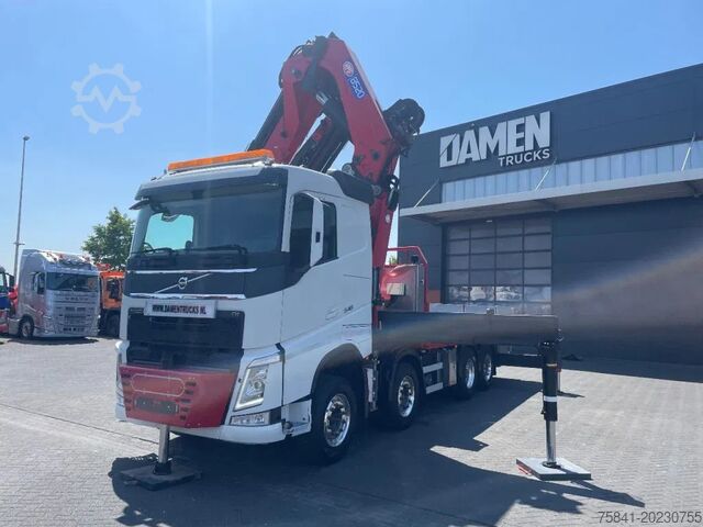 Camión grúa Volvo FH 540 8x2 Euro 6 HMF 8520-O-H6 + JIB FJ 2000-K6