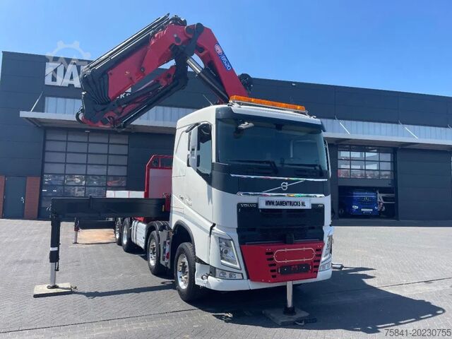 Camión grúa Volvo FH 540 8x2 Euro 6 HMF 8520-O-H6 + JIB FJ 2000-K6