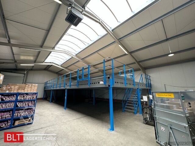 Mesanin etasje 10x20m Lagerbühne , Belastung : 500kg/qm Unterkante: 3m ,ca. 200qm , Systembühne