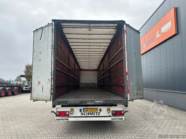 Skyvbare presenninger Schmitz Cargobull discbrakes, 2x liftaxle, galvanized, Int. heigh...