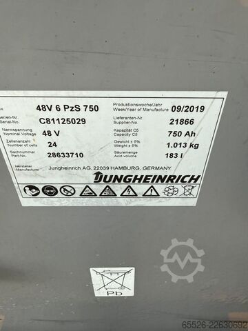 電動4輪フォークリフト Jungheinrich EFG 320 / STVZO / nur 1955 Std.