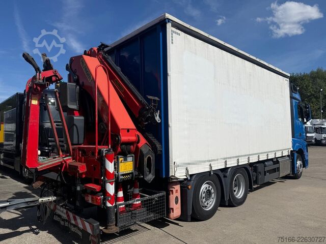 Truck mounted crane MERCEDES-BENZ ACTROS 2548 L Pritsche PALFINGER PK 34002*FLYJIB