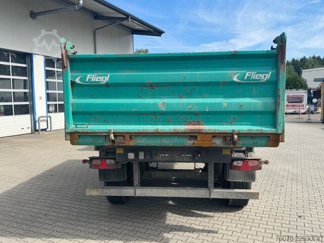 Rơ-moóc ben ba chiều FLIEGL 18t Tandem Stahl 3-Seiten Kipper
