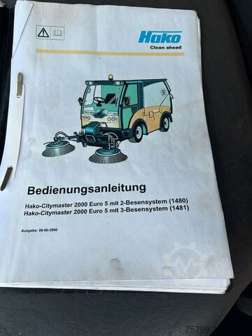 Khác HAKO Citymaster 2000 mit Motorschaden