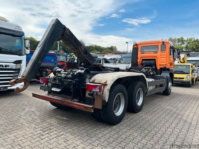Xe tải ben móc container (roll-off) MAN TGA 26.400 MEILLER Abroller mit 13t Achsen 6x4