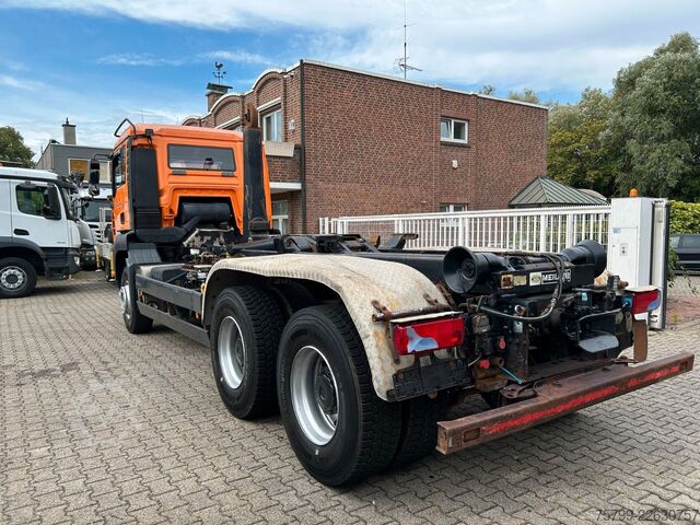 Xe tải ben móc container (roll-off) MAN TGA 26.400 MEILLER Abroller mit 13t Achsen 6x4