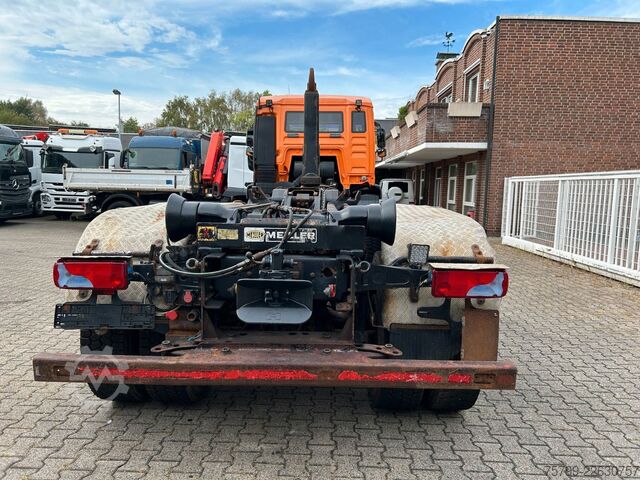 Xe tải ben móc container (roll-off) MAN TGA 26.400 MEILLER Abroller mit 13t Achsen 6x4