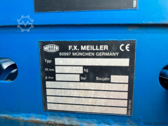 Kolmepoolne kallur VOLVO FH 540 MEILLER 3Skipper + Bordmatik 6x4