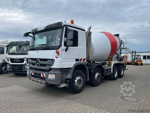 Betona maisītājmašīna kravas automašīna MERCEDES-BENZ Actros 3241 B 8x4  Betonmischer Deutsch Top Lieb