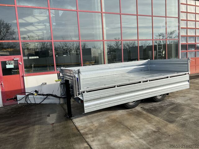 Remolque volquete Möslein TTD 19 B  19 t Tandemkipper- Tieflader, Breitbereifung