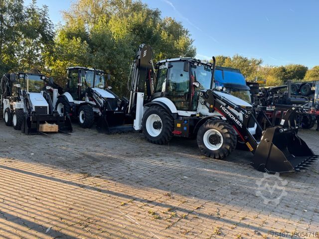 Rendemaskine med gravemaskine Hidromek HIDROMEK HMK 102B Strasenzulasung MotorPerkins