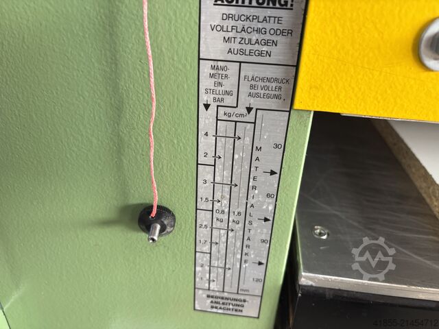 Furnierpresse Steko Typ 228 Funierpresse