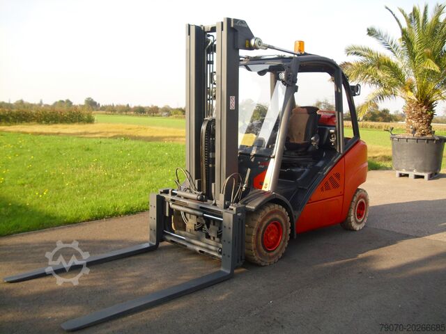รถยก 4 ล้อ Linde H35T-02-X393 TRIPLEX-ZVG-SS- NETTO 14900