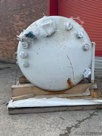 Приемный сосуд Tycon с стеклянным покрытием, 6 000 литров, 2000 мм x 1680 мм. Tycon 6,000 Litre