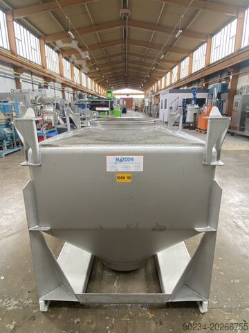 1000-литровая IBC Matcon из нержавеющей стали MATCON 1000 Litre