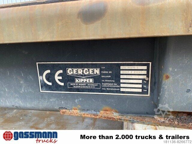 Kamion s kipom s pomičnim kontejnerom GRK 18/70 C Abrollanlage