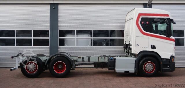 캡이 있는 섀시 Scania R520 V8 NGS 6X2/ FULL AIR/ CHASSIS / PTO-EG661F