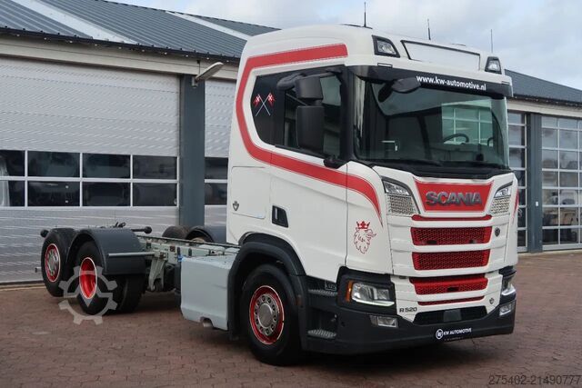 캡이 있는 섀시 Scania R520 V8 NGS 6X2/ FULL AIR/ CHASSIS / PTO-EG661F