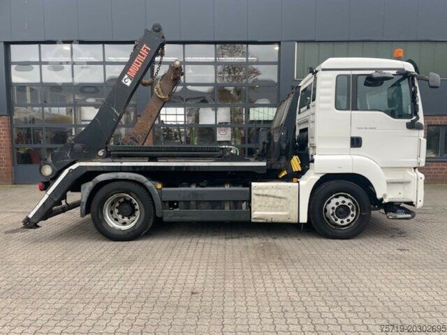 Camion benne MAN 18.420 TGS 4x2 Multilift