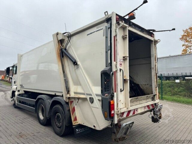 کامیون حمل زباله MAN 28.320 TGS 6x2 Faun Vario