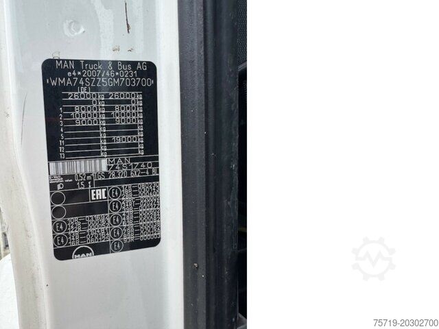کامیون حمل زباله MAN 28.320 TGS 6x2 Faun Vario