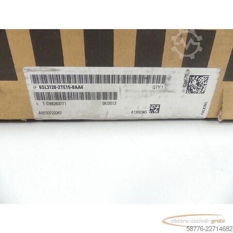 Komponente Siemens 6SL3120-2TE15-0AA4 Doppelmotor-Modul SN: T-D86283771 - ung. -