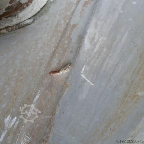 32 000-litrowy ogrzewany/chłodzony zbiornik ciśnieniowy z V4A A.C. KOSIK 9459