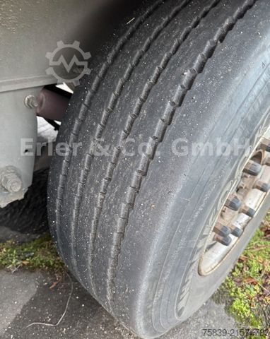 Avoin puoliperävaunu pressulla SCHMITZ CARGOBULL Liftachse, Edscha, Rahmen verzinkt, 385/65